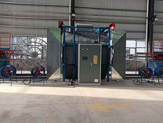 acheter Processus de fabrication de la machine de rotomoulding rotatif de type navette fabrication en ligne