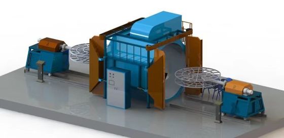 acheter Automatisée machine de rotomoulding de navette flexible fiable fabrication en ligne