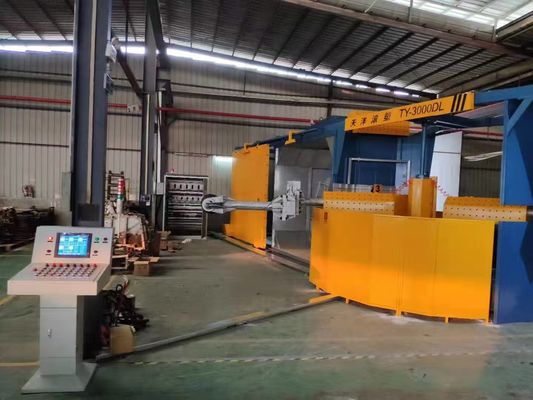 acheter Production de réservoirs de carburant automobile Machine de rotomoulding entièrement automatique contrôlée par PLC fabrication en ligne
