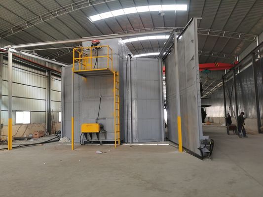 Machine automatique de moulage à la rotation de réservoirs d'eau en polyéthylène 500-1000L