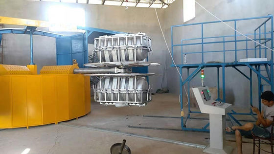 Commande plc de la machine à moulage rotatif entièrement automatique