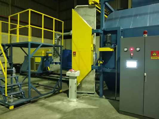 Machine de moulage rotatif personnalisée refroidissement par air Surface polie