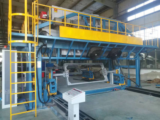 Polissage machine de moulage rotatif utilisée avec système de refroidissement par air