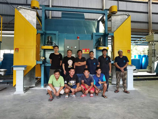 Machines de moulage rotatif à tourelle électrique à commande PLC 3 phases 380V 50Hz