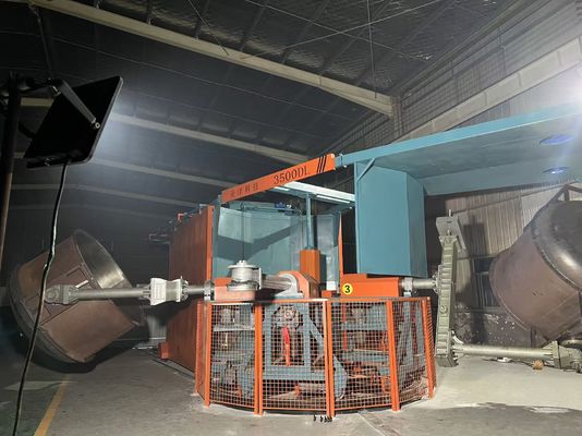 Machines à moulage automatique à rotation à trois bras et cinq stations