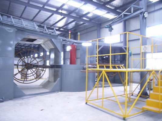 5 stations de tour Roto machine de moulage à haut rendement économie d'énergie pour le plastique