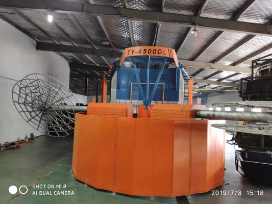 Machine de rotation automatique contrôlée par PLC pour la fabrication de réservoirs d'eau