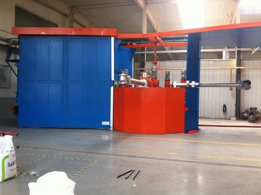 Type de tour Machines de moulage Roto entièrement automatiques commandées par PLC Multi Station
