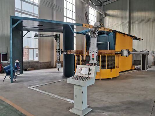 Équipement de moulage rotatif entièrement automatique refroidi à l'eau