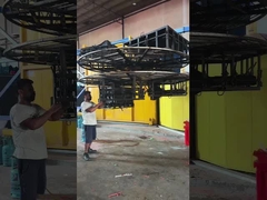 500-1000 litres machine de moulage automatique Roto avec libération de moisissure par soufflage d'air